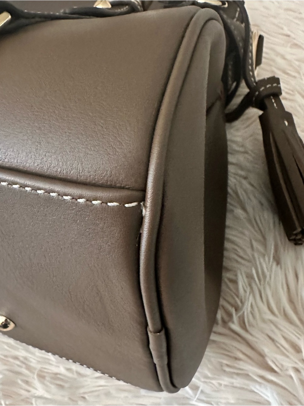 D&B Penrose Satchel in Coffee - Picture 8 of 16